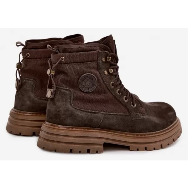  Мъжки обувки BIG STAR SHOES UU174254 КАФЯВИ/БЕЖОВИ СЕНКИ 