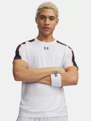Мъжка тениска UNDER ARMOUR M CHALLENGER TRAIN SS 6009875-100 БЯЛО