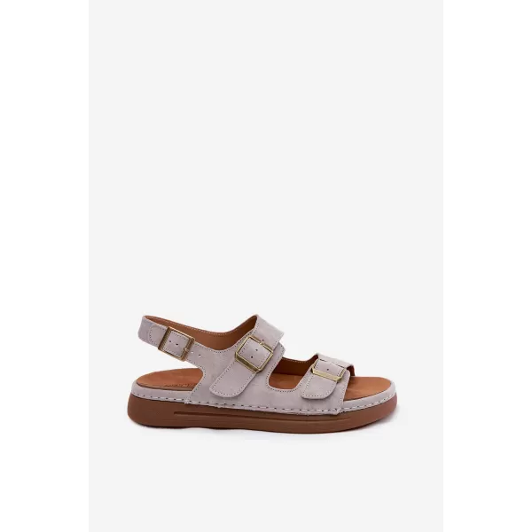  Дамски сандали VINCEZA 79620 СИВО 