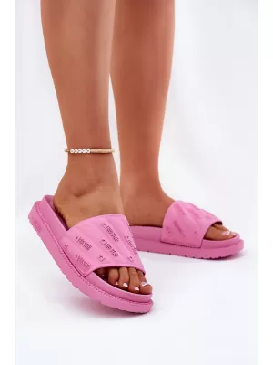 Дамски чехли BIG STAR SHOES RR274A541 РОЗОВО