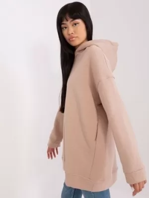 Дамски суичър BASIC FEEL GOOD RV-BL-8042.00P ТЪМНО БЕЖОВО