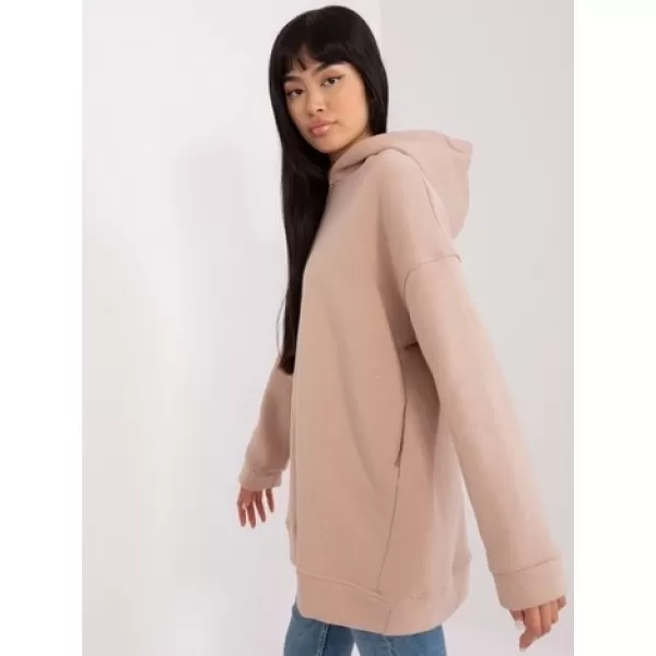  Дамски суичър BASIC FEEL GOOD RV-BL-8042.00P ТЪМНО БЕЖОВО 
