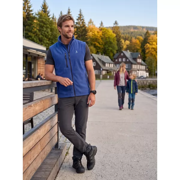  Мъжка поларена жилетка ALTISPORT ALM002525 КРАЛСКО СИНЬО 
