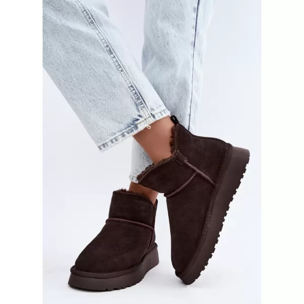  Дамски снежни човеци VINCEZA 97961 ШОКОЛАД 