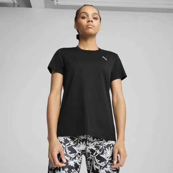  Дамска тениска PUMA W TAD ESSENTIAL CREW TEE 52717701 ПУМА ЧЕРНА 