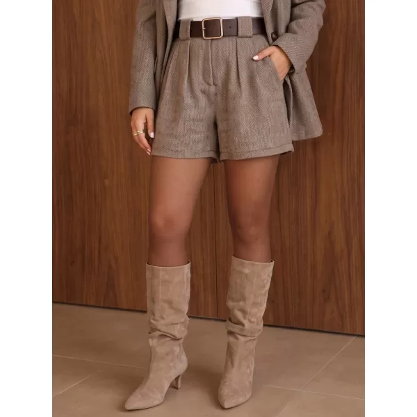  Дамски шорти DSTREET SY0600 БЕЖОВО 