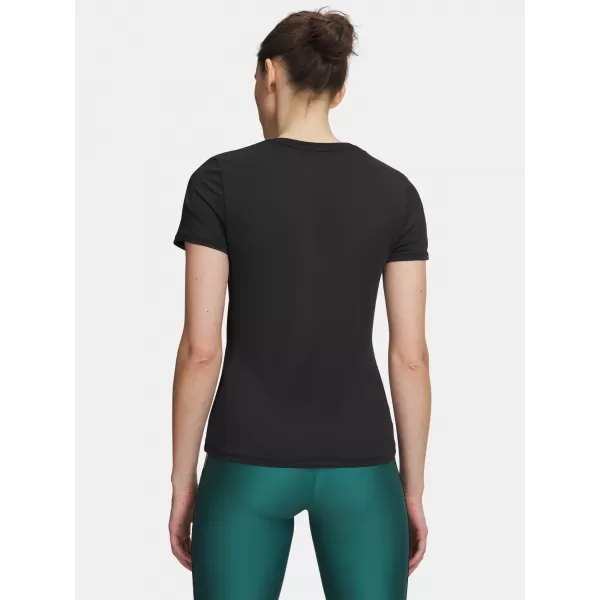  Дамска тениска UNDER ARMOUR TECH MESH SS 6009990-001 ЧЕРЕН 