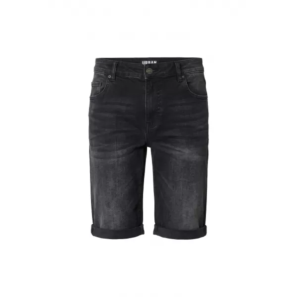  Мъжки шорти URBAN CLASSICS TB8457 ЧЕРНО ИЗМИТИ 