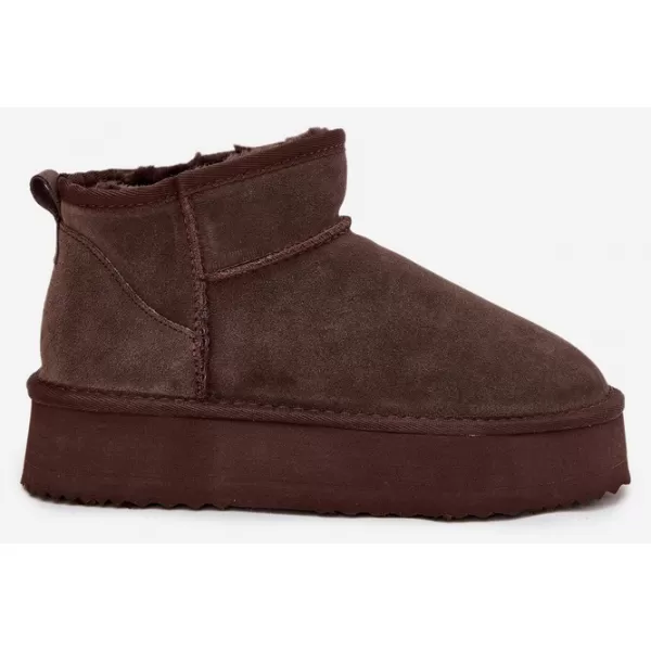  Дамски снежни човеци VINCEZA 97962 ШОКОЛАД 