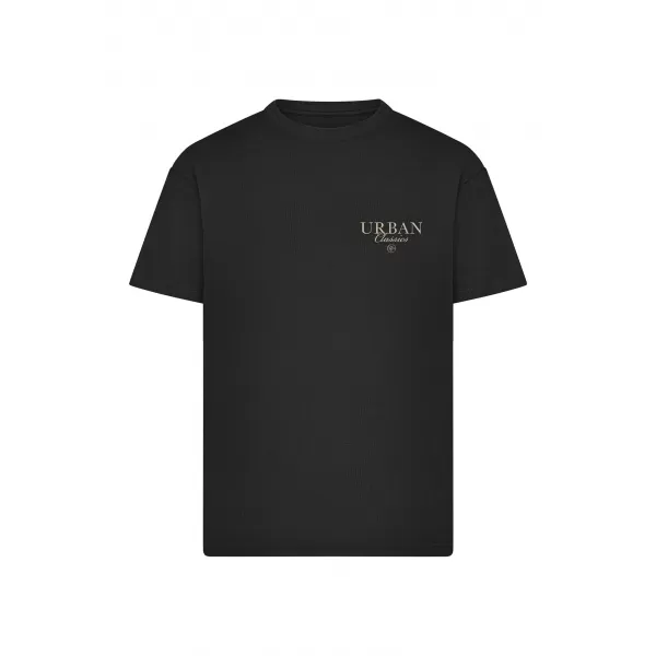  Мъжка тениска URBAN CLASSICS TB8755 ЧЕРЕН 