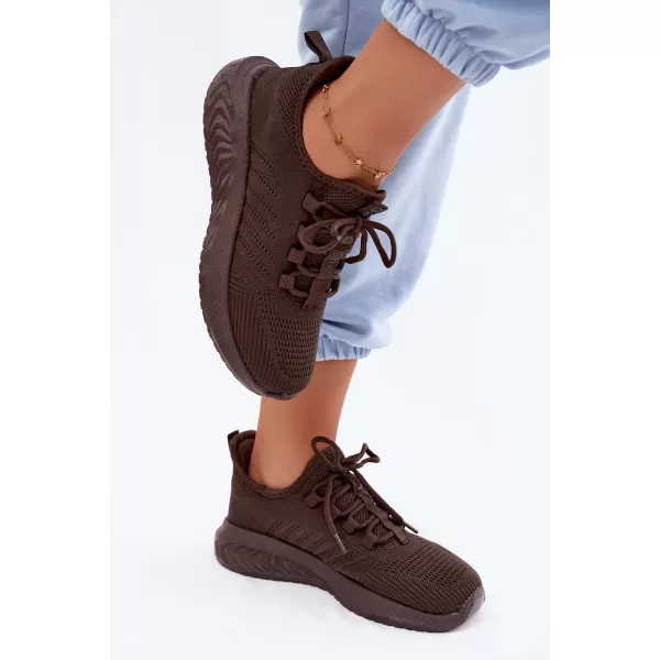  Дамски обувки BIG STAR SHOES UU274055 КАФЯВО/БЕЖОВО 