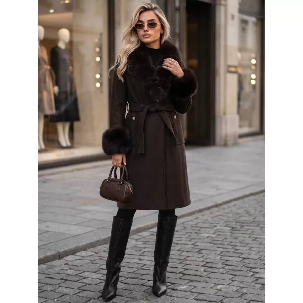  Дамско палто DSTREET TY6076 КАФЯВО 