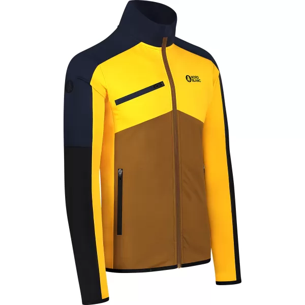  Мъжки суичър powerfleece NORDBLANC CUSP NBSFM8334 КЕХЛИБАР 