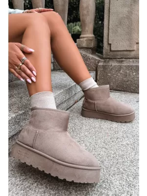 Дамски снежни човеци BIG STAR SHOES UU274224 БЕЖОВО