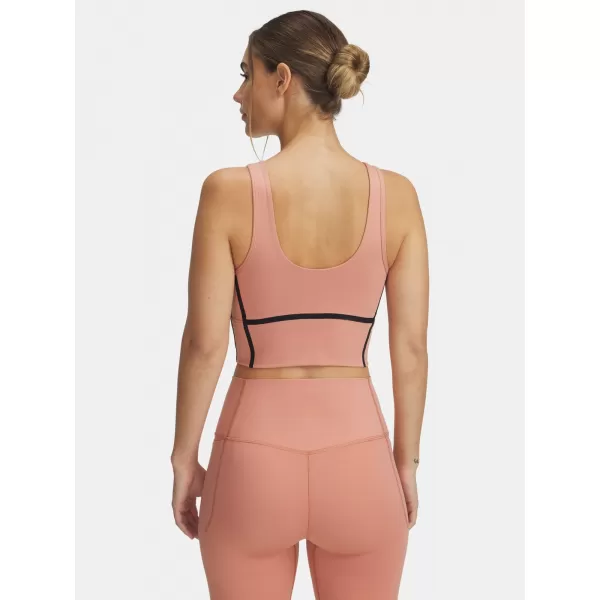  Дамски потник UNDER ARMOUR MERIDIAN PIPED CROP TANK 6003529-696 РОЗОВО 