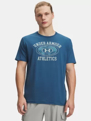Мъжка тениска UNDER ARMOUR M 60/40S ARMOR GLOBE SS 6009261-498 СИНЬО