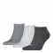 Чорапи PUMA UNISEX SNEAKER PLAIN 3P 93862416 АНТРАЦИТ/Л МЕЛ СИВО/М МЕЛ СИВО