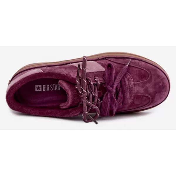  Дамски кецове BIG STAR SHOES UU274772 ЛИЛАВИ СЕНКИ 