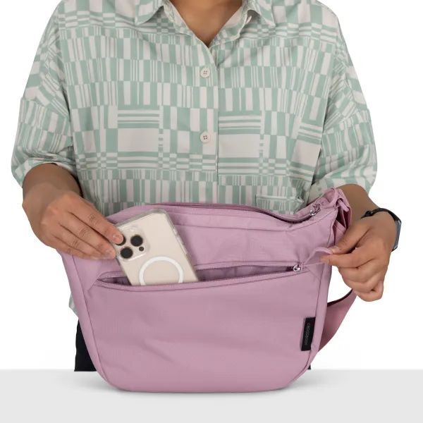  Чанта тип crossbody OSPREY DAYLITE CROSSBODY POUCH IRIS PINK 