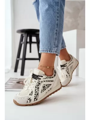 Дамски кецове BIG STAR SHOES TT274548 БЯЛО