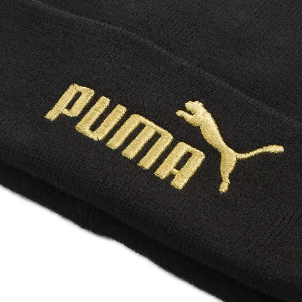  капачка PUMA ESS GOLD NO.1 LOGO MID CROWN BEANIE 02757501 ПУМА ЧЕРНА 