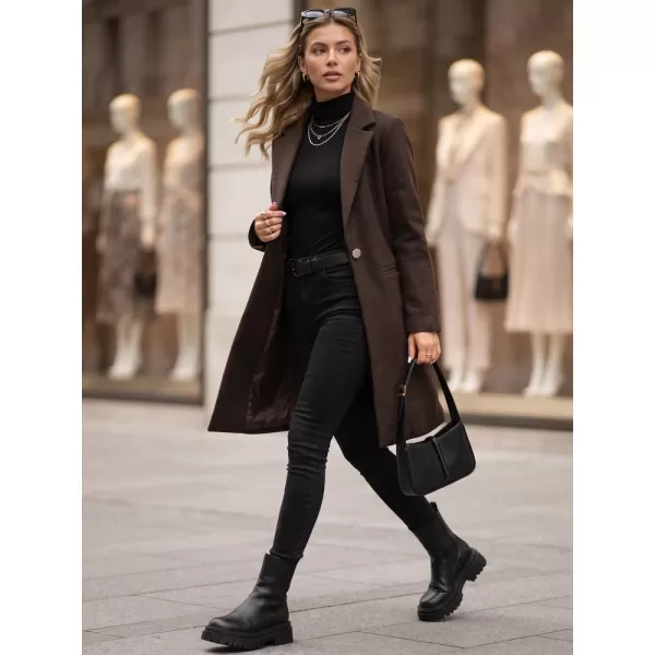  Дамско палто DSTREET NY0795 КАФЯВО 