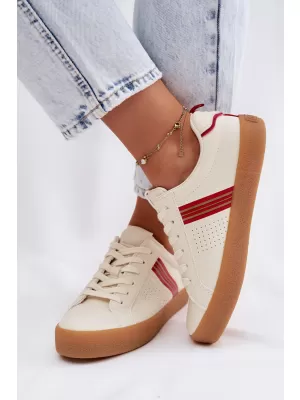 Дамски кецове BIG STAR SHOES TT274307 БЕЖОВО