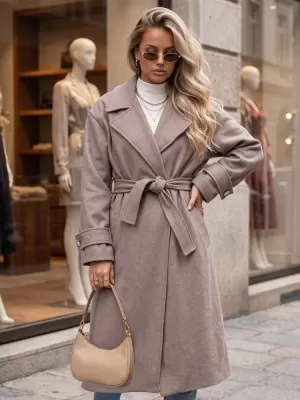 Дамско палто DSTREET NY0810 ФАНГО