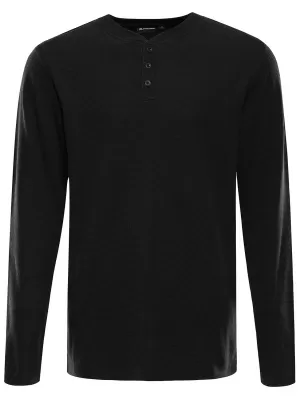 Мъжка тениска ALPINE PRO THERMAL ЧЕРЕН