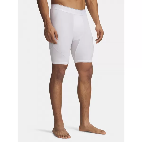  Мъжки шорти UNDER ARMOUR HG ELITE LONG SHORTS 6015388-100 БЯЛО 