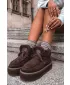 Дамски обувки BIG STAR SHOES UU274214 КАФЯВИ/БЕЖОВИ СЕНКИ