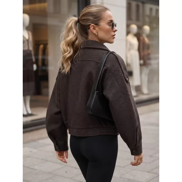  Дамско яке DSTREET TY6034 КАФЯВО 