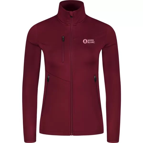  Дамски суичър powerfleece NORDBLANC CRISP NBSFL8338 БОРДО 