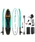 Дъска за гребане RIDEWAVE NEBULA PARD 11'6'' COMBO НЕОПРЕДЕЛЕН