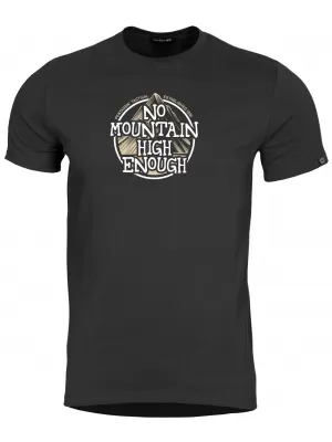 Мъжка тениска PENTAGON AGERON NO MOUNTAIN HIGH ENOUGH K09012-NM ЧЕРЕН
