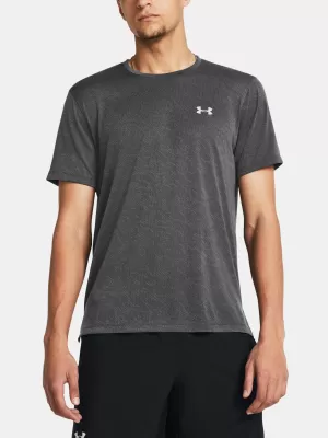 Мъжка тениска UNDER ARMOUR LAUNCH CAMO SHORTSLEEVE 1386681-025 СИВО