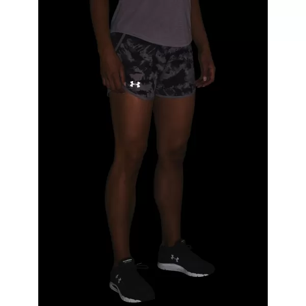  Дамски шорти UNDER ARMOUR W UA FLY BY 2.0 PRINTED SHORT 1350198-591 ЛИЛАВО 