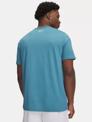 Мъжка тениска UNDER ARMOUR TEAM ISSUE WORDMARK SS 1329582-466 СИНЬО