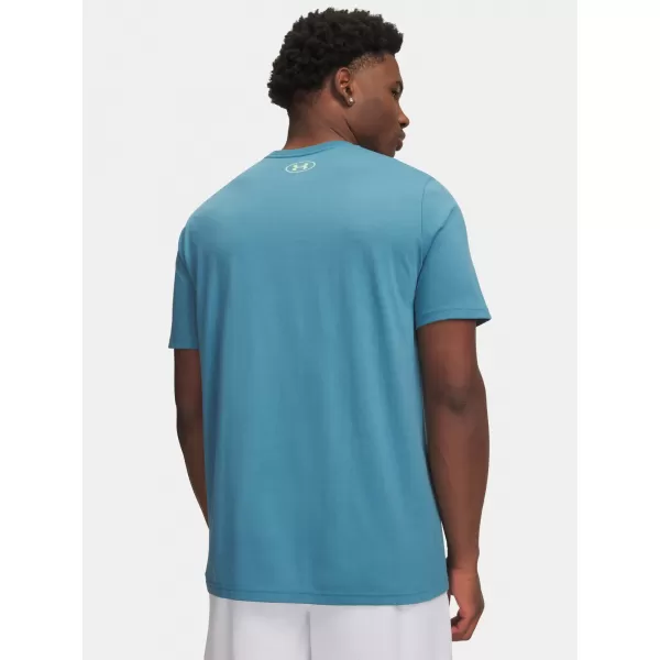  Мъжка тениска UNDER ARMOUR TEAM ISSUE WORDMARK SS 1329582-466 СИНЬО 