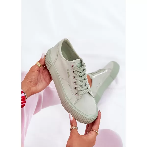  Дамски кецове BIG STAR SHOES 36575-19 ЗЕЛЕНО 