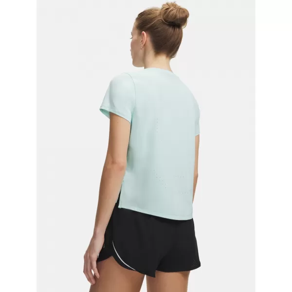  Дамска тениска UNDER ARMOUR VELOCITI PRO SHORTSLEEVE 6009536-703 ЗЕЛЕНО 