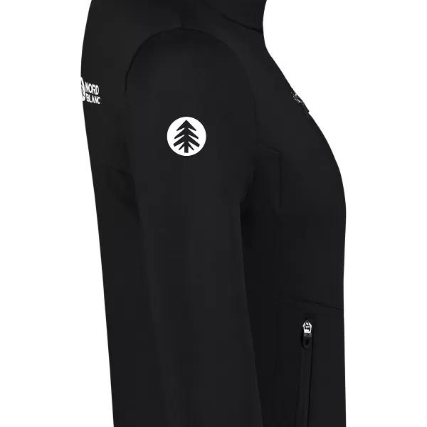  Дамски суичър powerfleece NORDBLANC CRISP NBSFL8338 ЧЕРЕН 