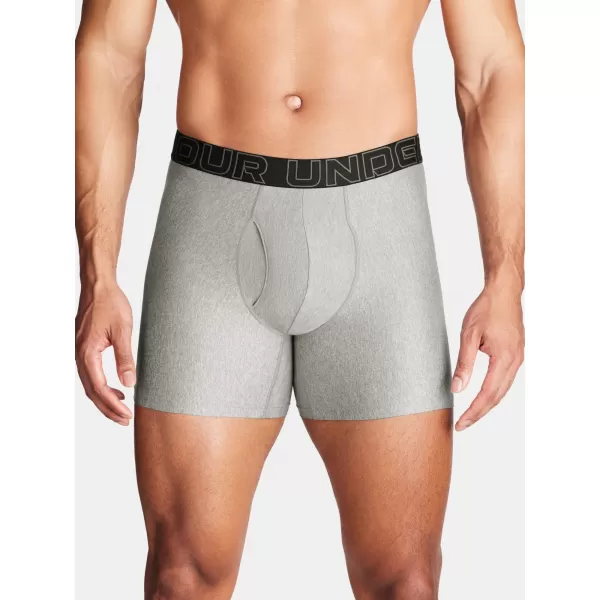  Мъжки боксерки UNDER ARMOUR M UA PERF TECH 6IN (3KS) 1383878-035 СИВО 