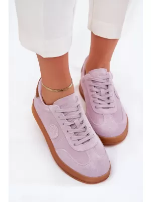 Дамски кецове BIG STAR SHOES RR274850 ЛИЛАВО