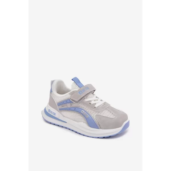  Детски обувки BIG STAR SHOES TT374153 БЯЛО/СИНЬО 