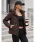 Дамско яке DSTREET TY5940 КАФЯВО