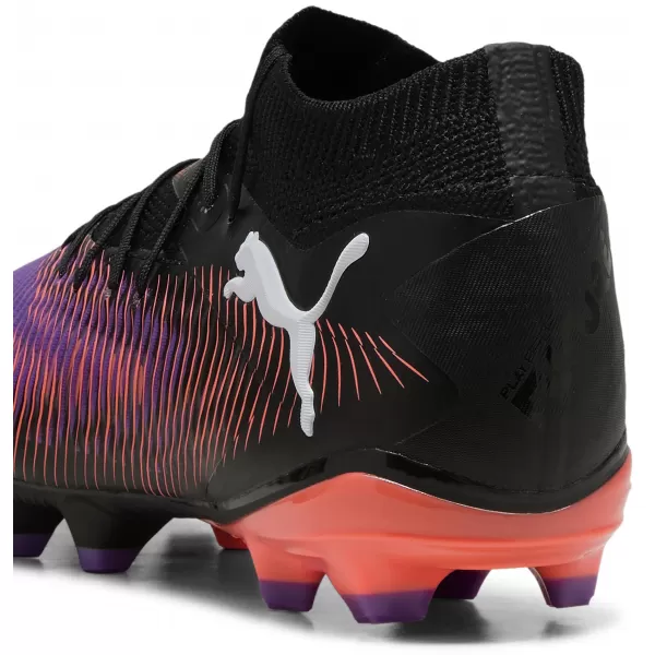  Футболни обувки PUMA FUTURE 8 PRO FG/AG 108139-01 ЧЕРНО/БЯЛО/СВЕТЕЩО ЧЕРВЕНО 