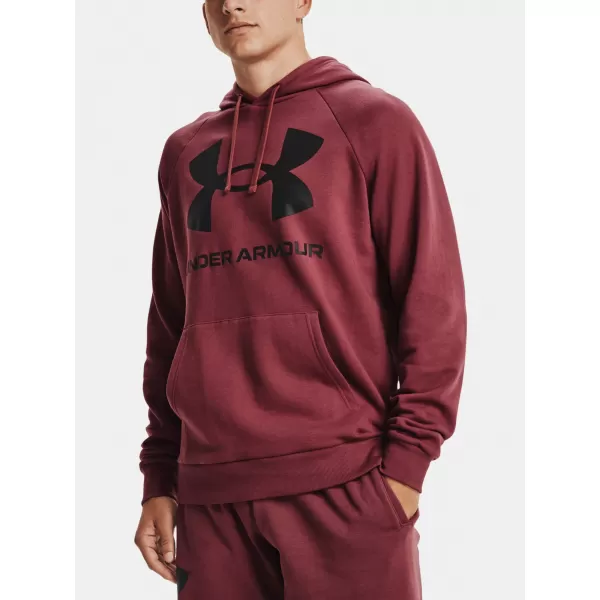  Мъжки суичър UNDER ARMOUR RIVAL FLEECE BIG LOGO HD 1357093-652 ЧЕРВЕНО 