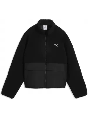 Дамско яке PUMA RE:FIBRE SHERPA JACKET W 69456701 ПУМА ЧЕРНА