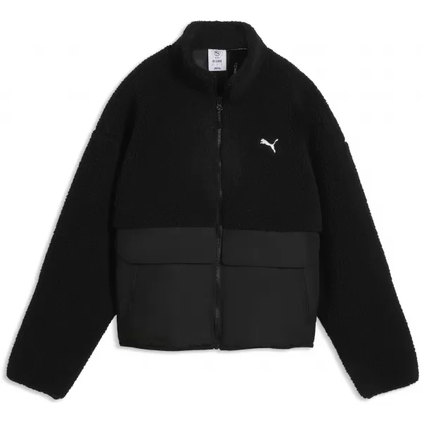  Дамско яке PUMA RE:FIBRE SHERPA JACKET W 69456701 ПУМА ЧЕРНА 